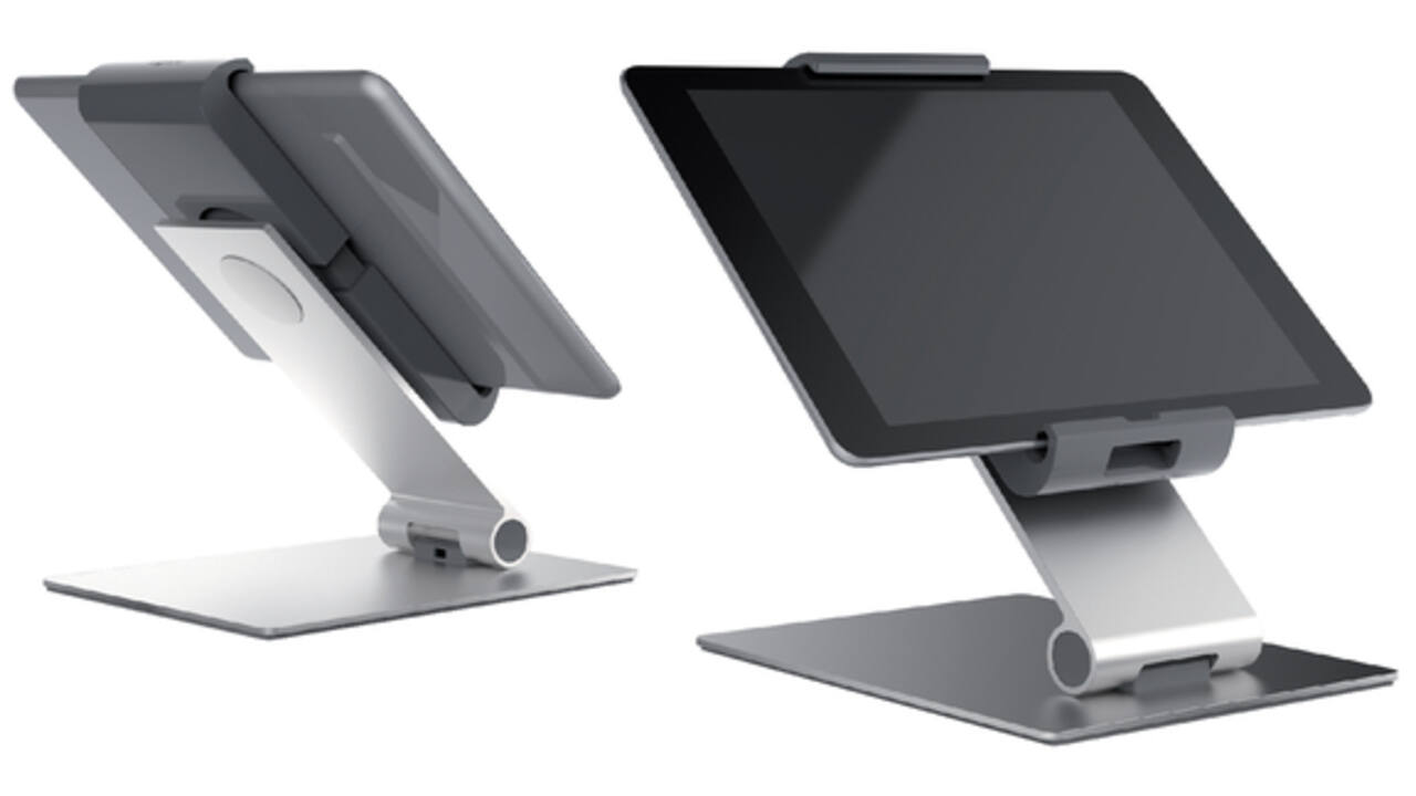Tablethouder Durable voor bureau of tafel