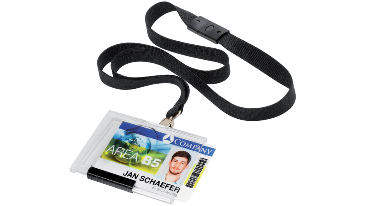 Badge Durable 8922 Pushbox mono