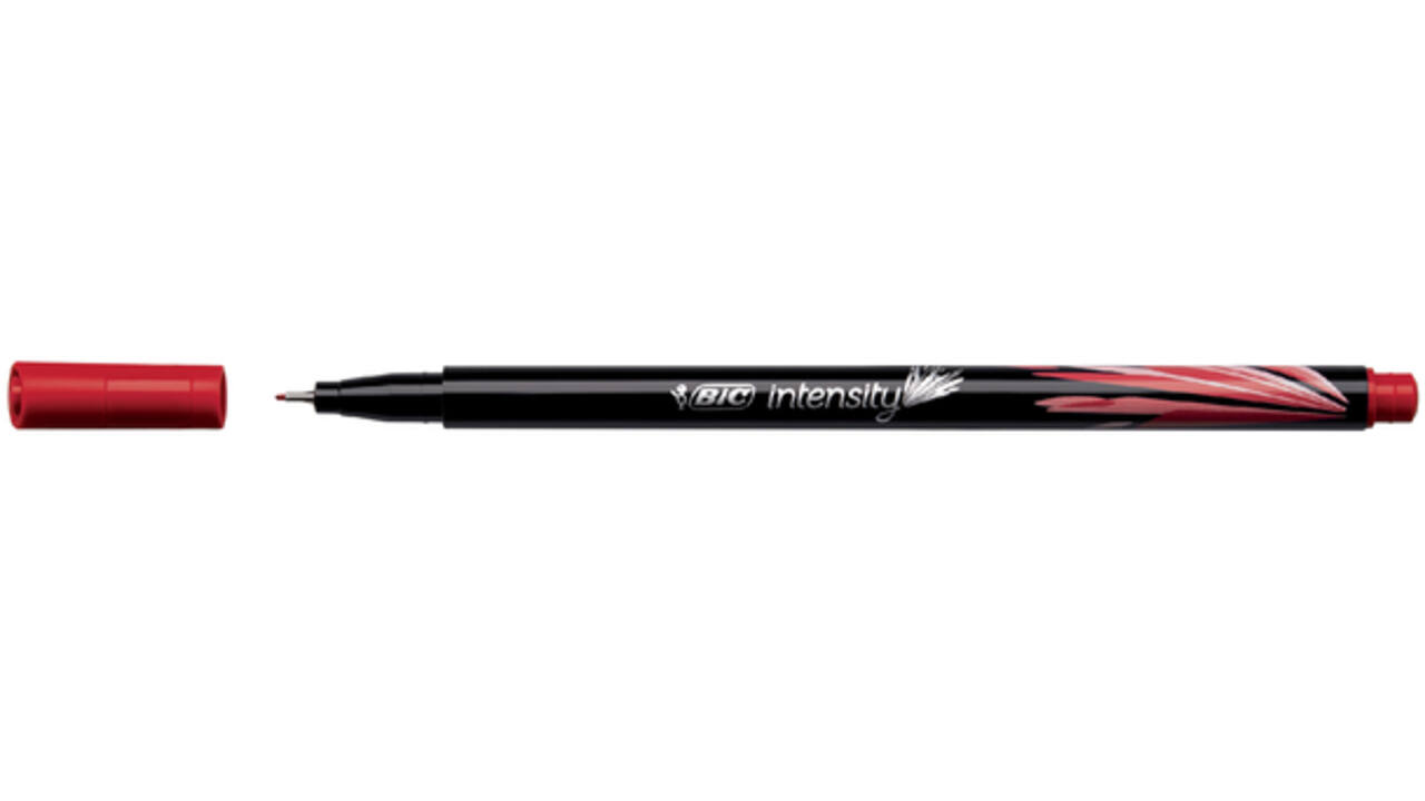 Fineliner Bic Intensity fijn rood