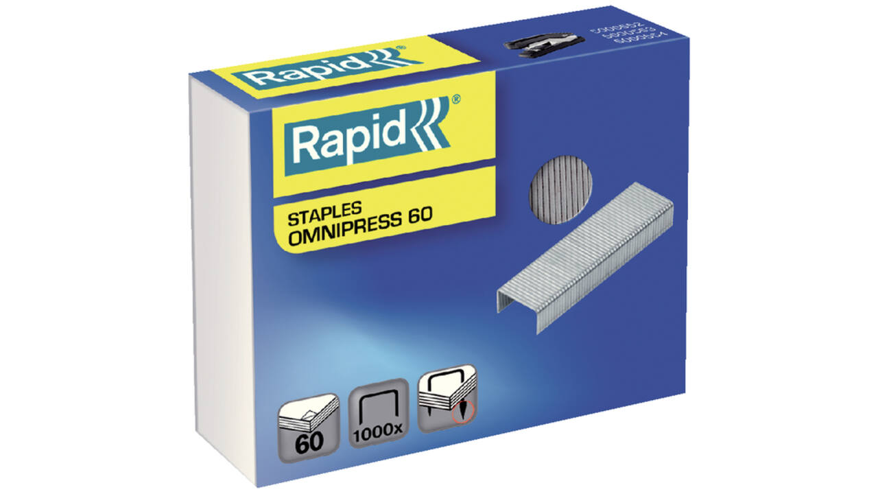 Nieten Rapid Omnipress 60 1000 stuks