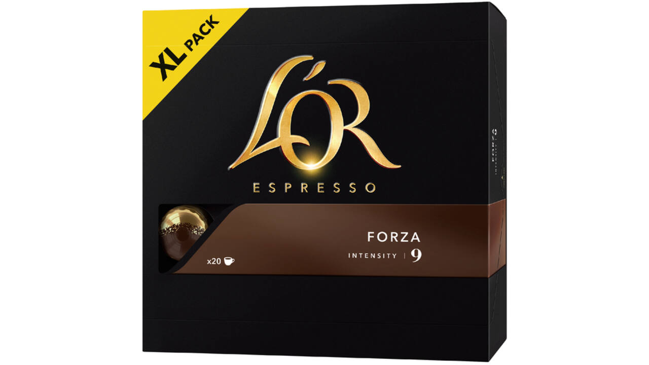 Koffiecups L'Or espresso Forza 20 stuks