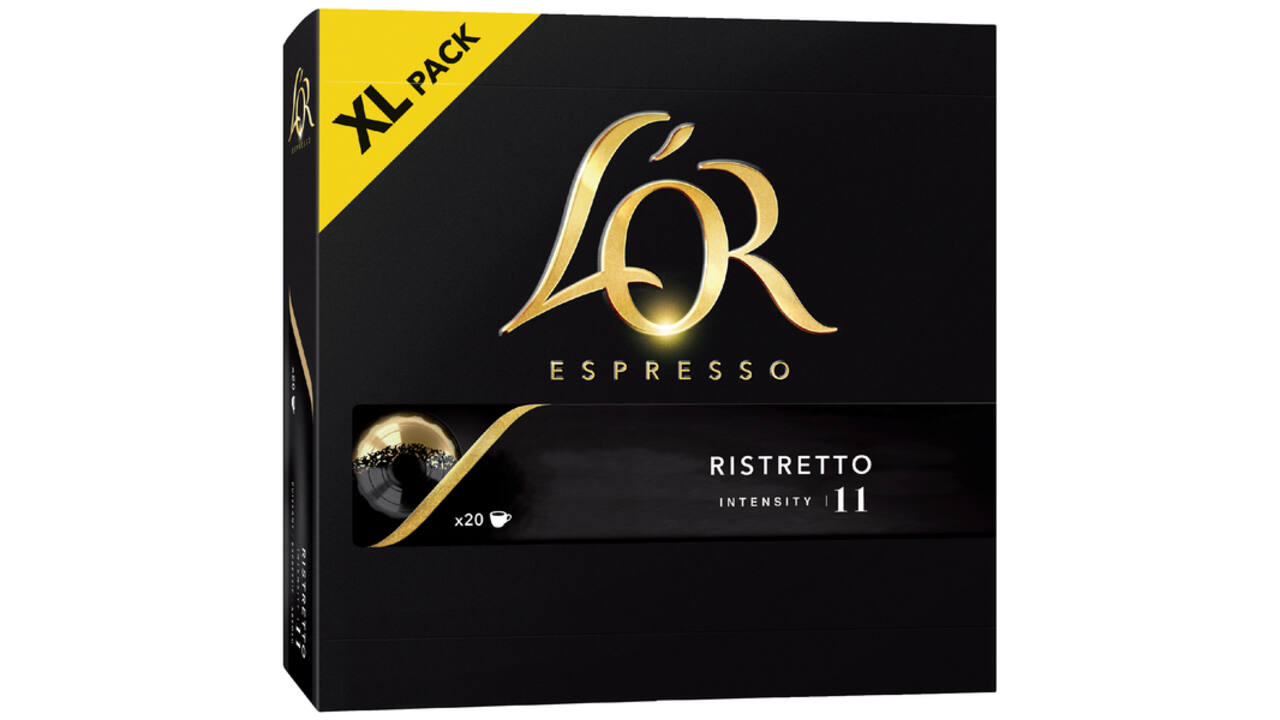 Koffiecups L'Or espresso Ristretto 20 stuks