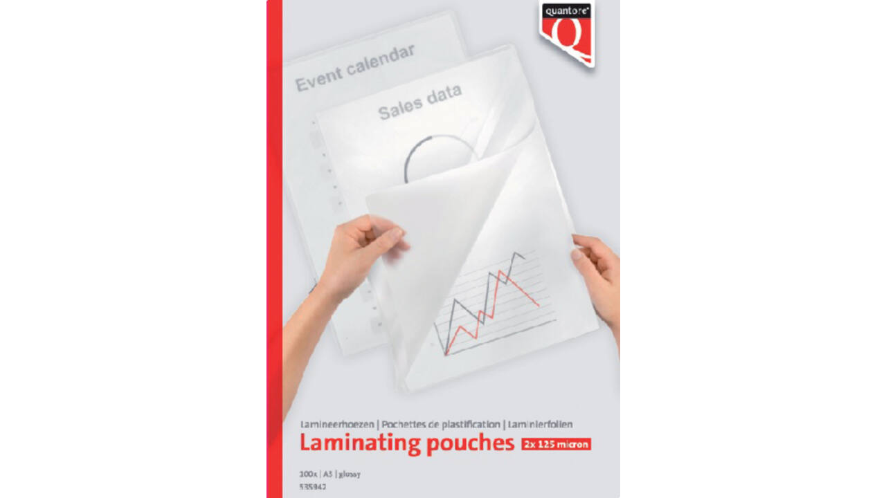 Lamineerhoes Quantore A3 2x125micron 100stuks
