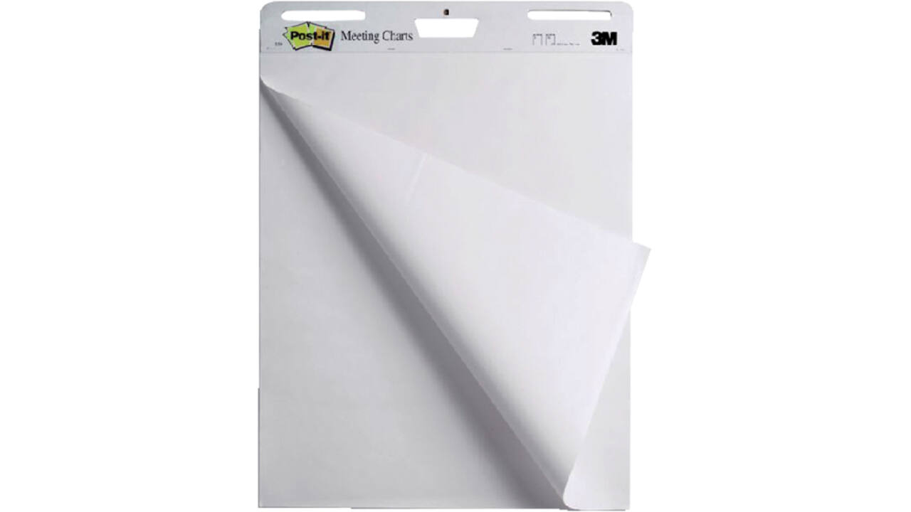 Meeting chart Post-it 559 Super Sticky 63,5x76,2cm wit
