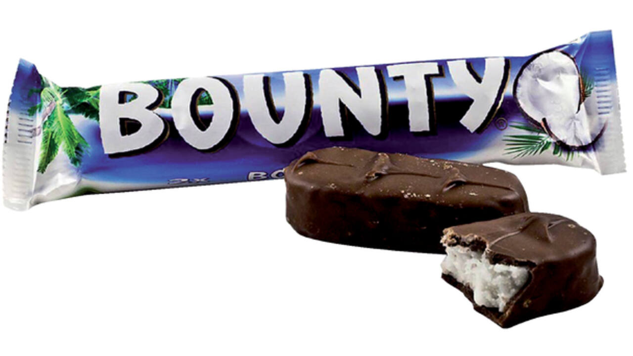 Snoep Bounty reep 24x57 gram