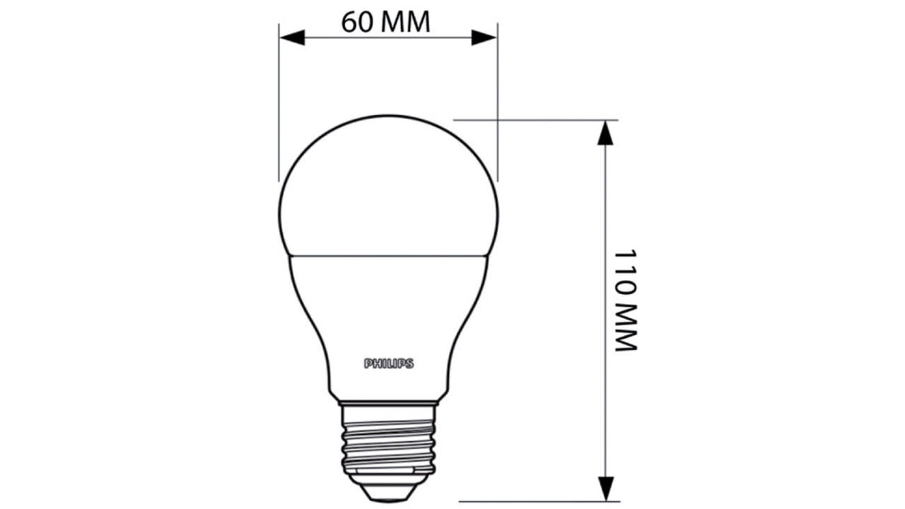 Ledlamp Philips CorePro LEDbulb E27 13,5W=100W 1520 Lumen
