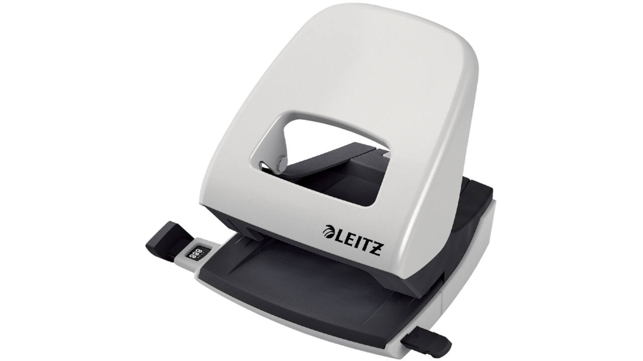 Perforator Leitz 5008 NeXXt metaal 30 vel grijs