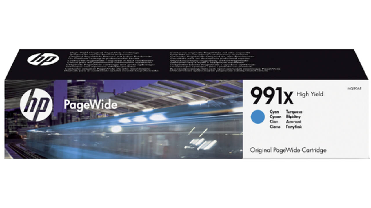 Inktcartridge HP M0J90AE 991X blauw