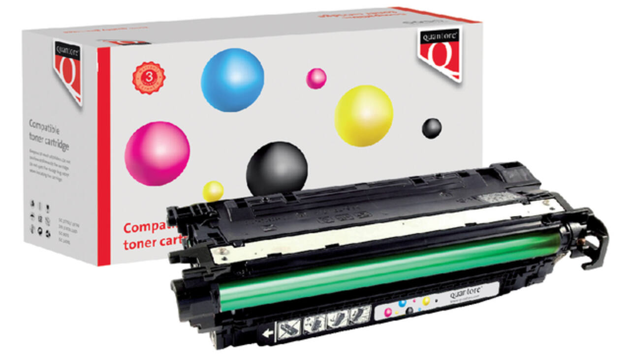 Tonercartridge Quantore alternatief tbv HP CE250A 504A zwart