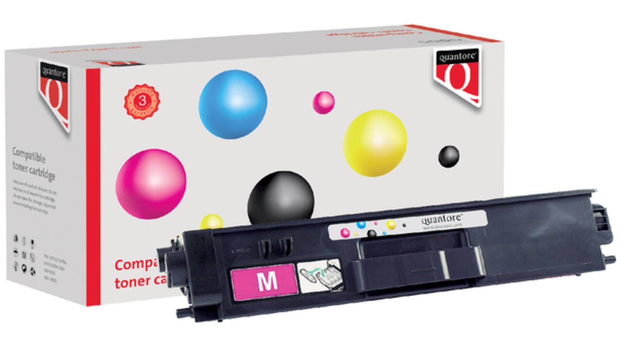 Toner Quantore alternatief tbv Brother TN-900M rood