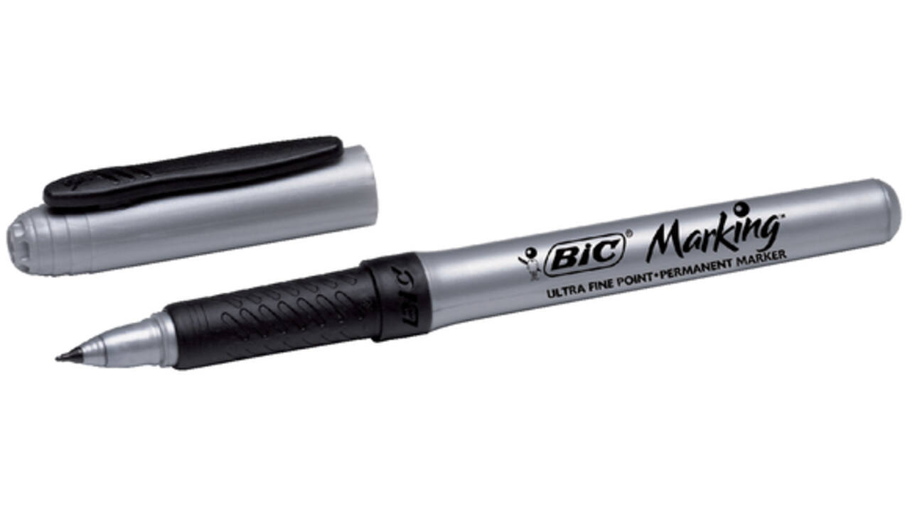 CD marker Bic ultra fijn zwart