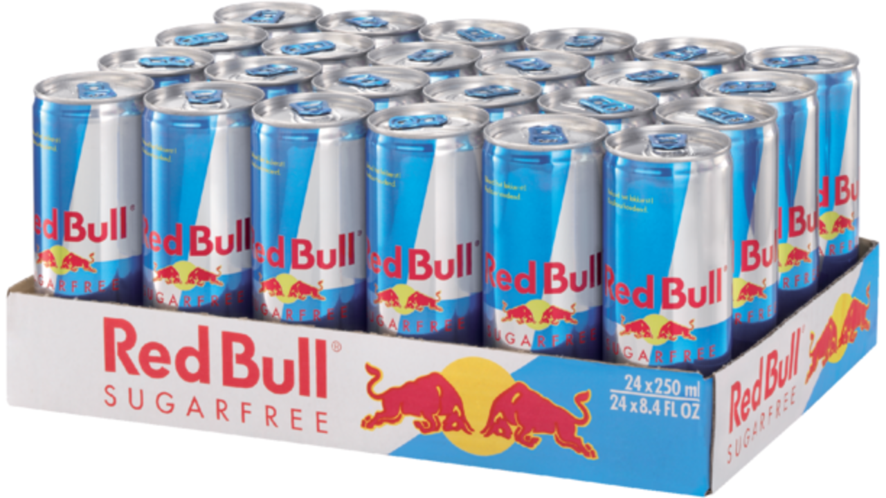 Energiedrank Red Bull sugarfree blik 250 ml