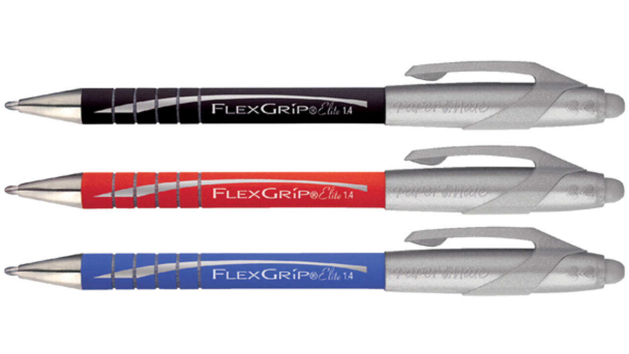 Balpen Paper Mate Flexgrip Elite breed rood