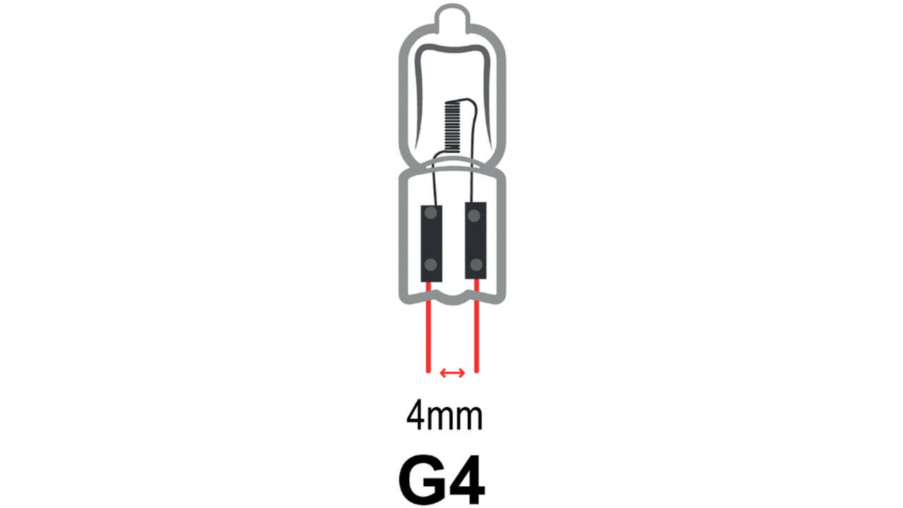 Ledlamp Integral GU4 4000K koel wit 1W 110lumen