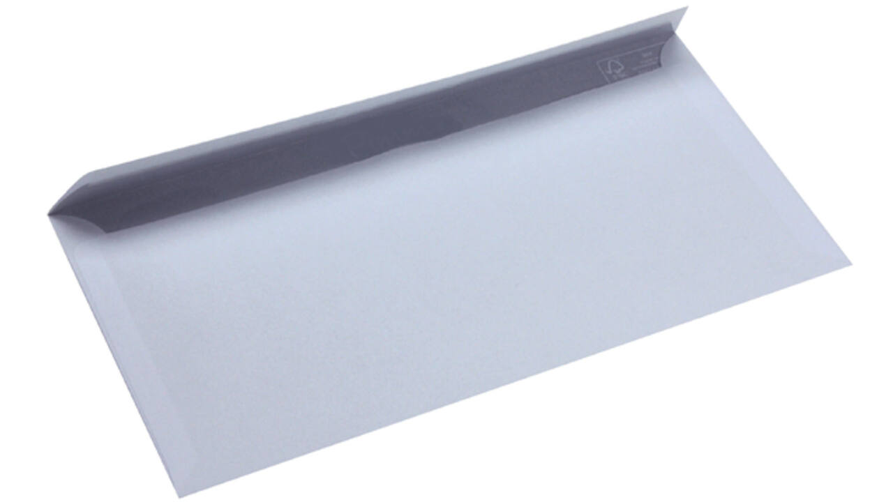 Envelop Quantore bank EA5/6 110x220mm wit 500 stuks