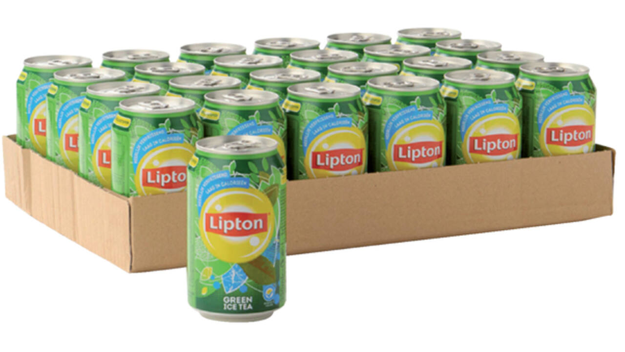 Frisdrank Lipton Ice Tea green blik 330ml