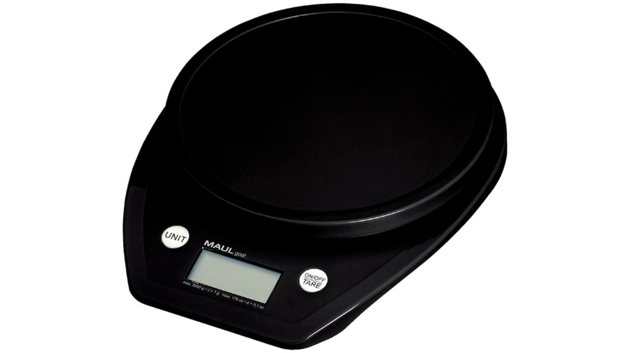 Briefweger MAUL Goal tot 5000 gram inclusief batterij zwart