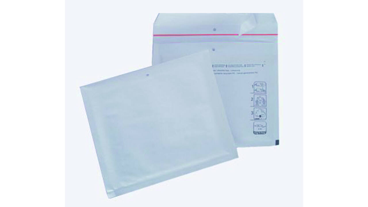 CD envelop Quantore luchtkussen 175x200mm wit 5stuks
