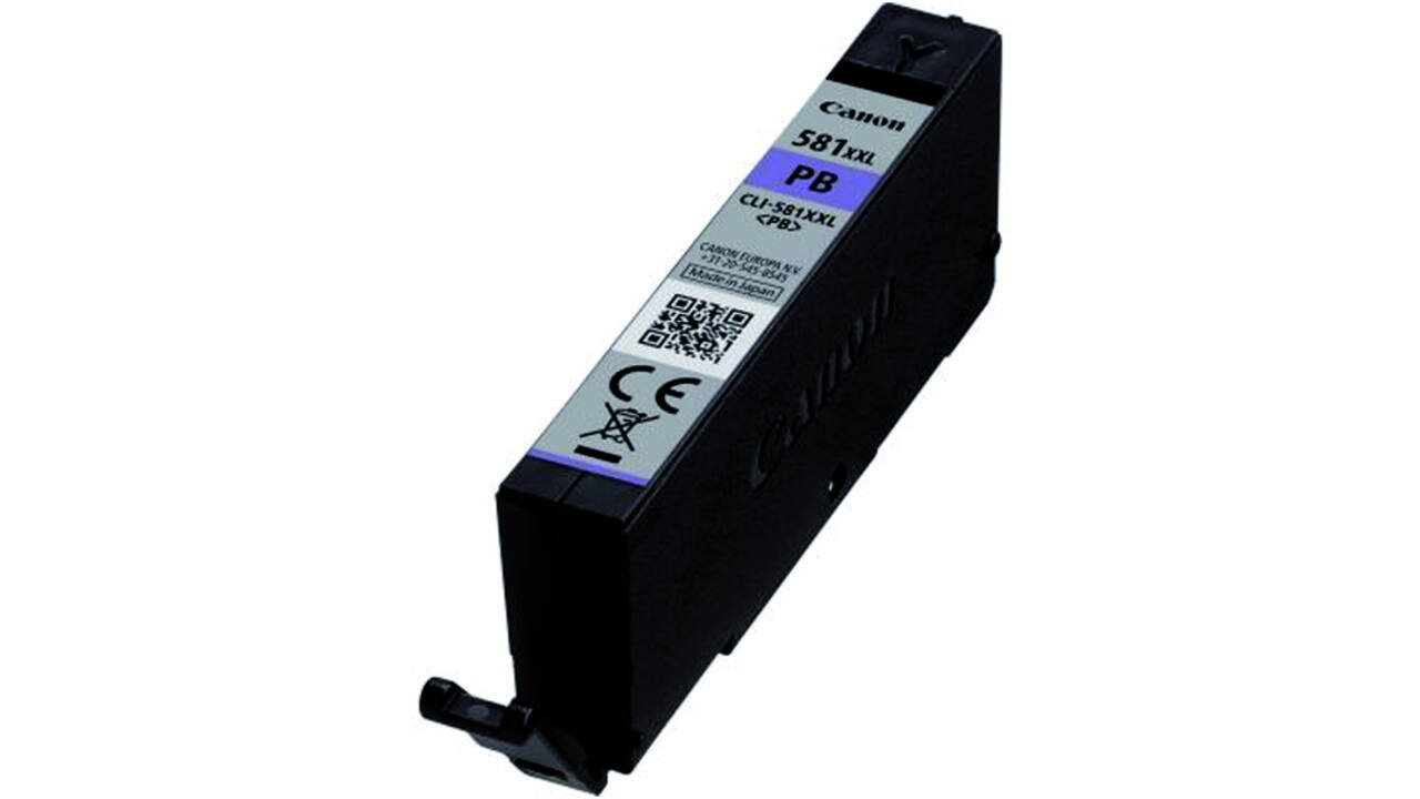 Inktcartridge Canon CLI-581XXL foto blauw