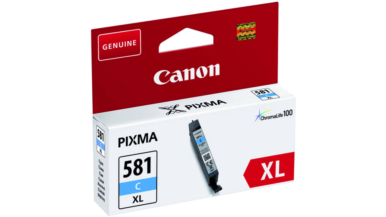 Inktcartridge Canon CLI-581XL blauw