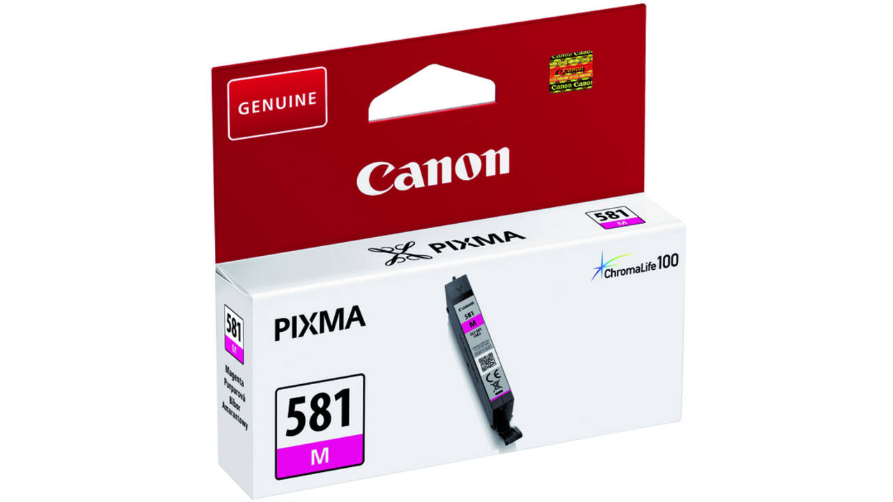 Inktcartridge Canon CLI-581 rood