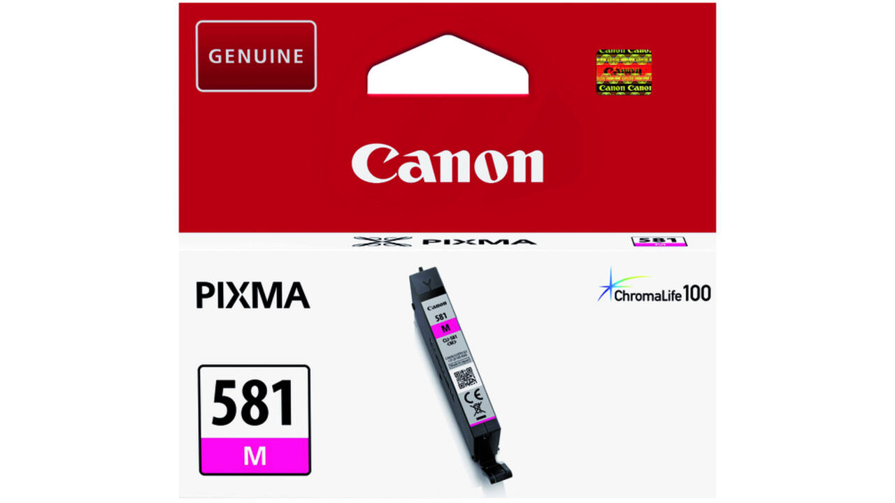Inktcartridge Canon CLI-581 rood