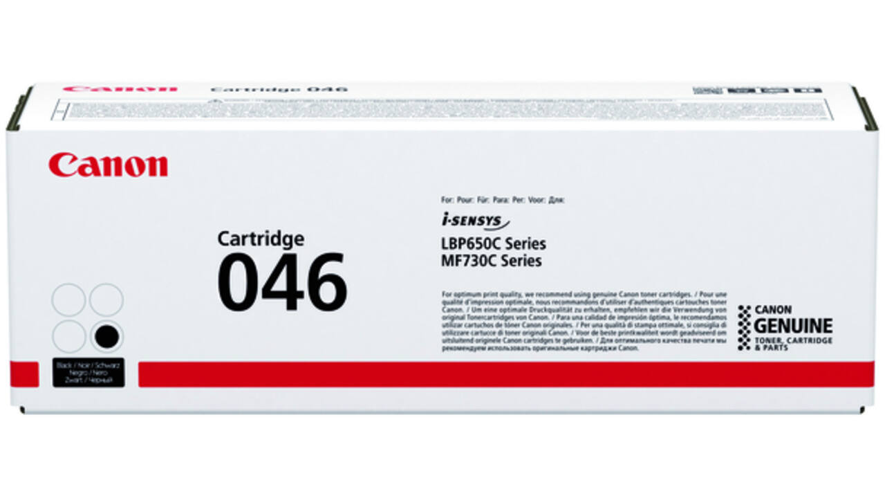 Tonercartridge Canon 046 zwart