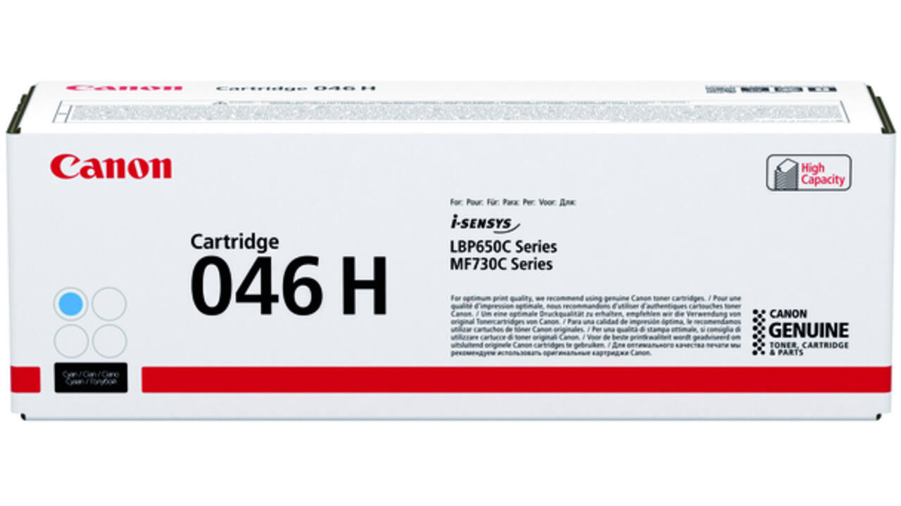 Tonercartridge Canon 046H blauw
