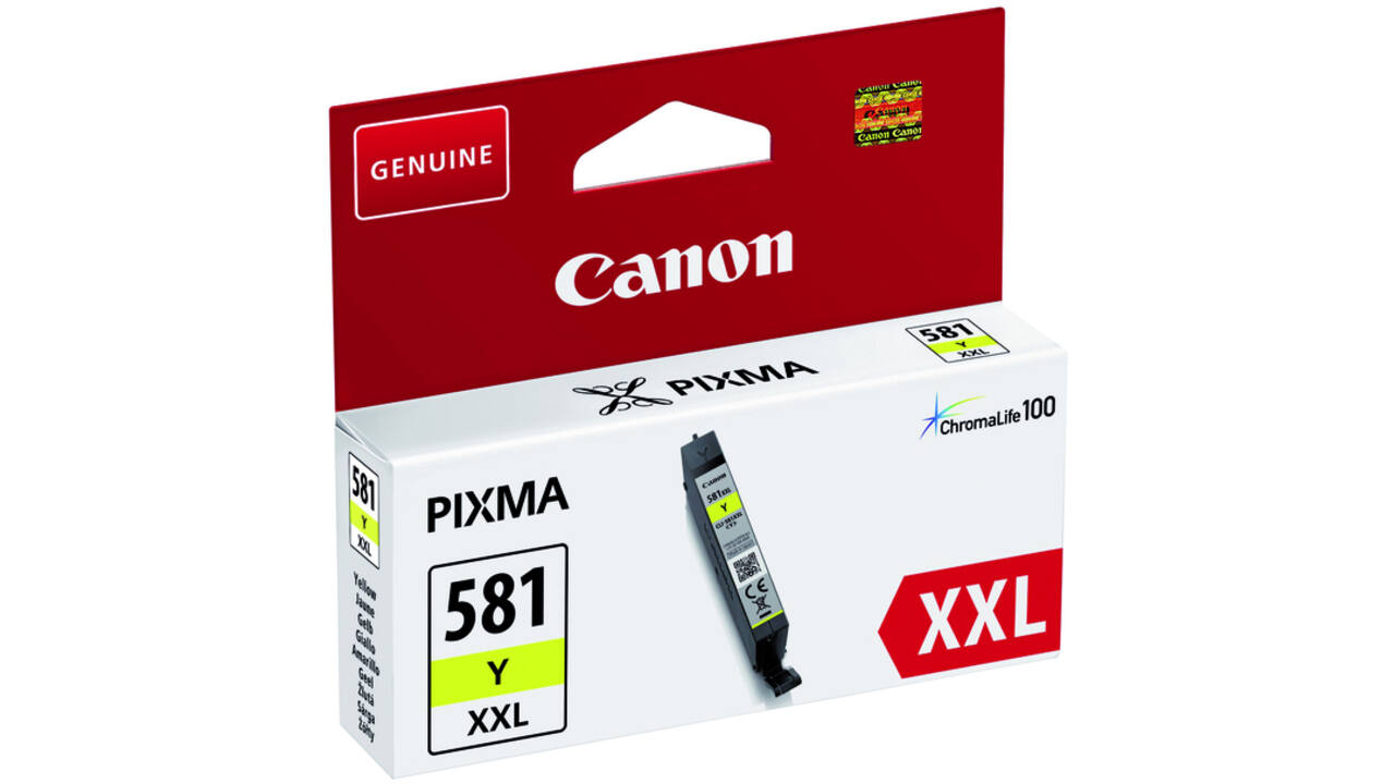 Inktcartridge Canon CLI-581XXL geel