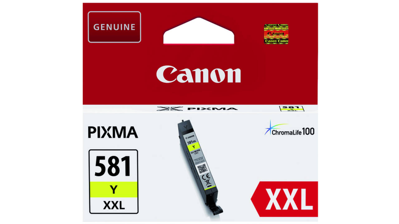 Inktcartridge Canon CLI-581XXL geel