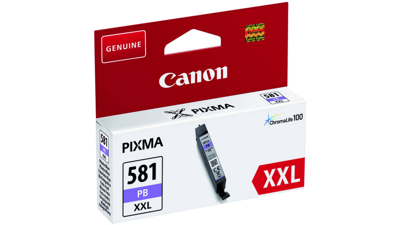 Inktcartridge Canon CLI-581XXL foto blauw