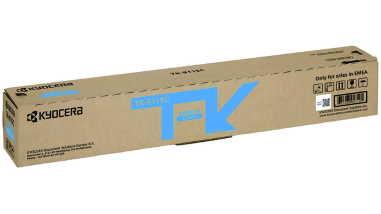 Toner Kyocera TK-8115C blauw