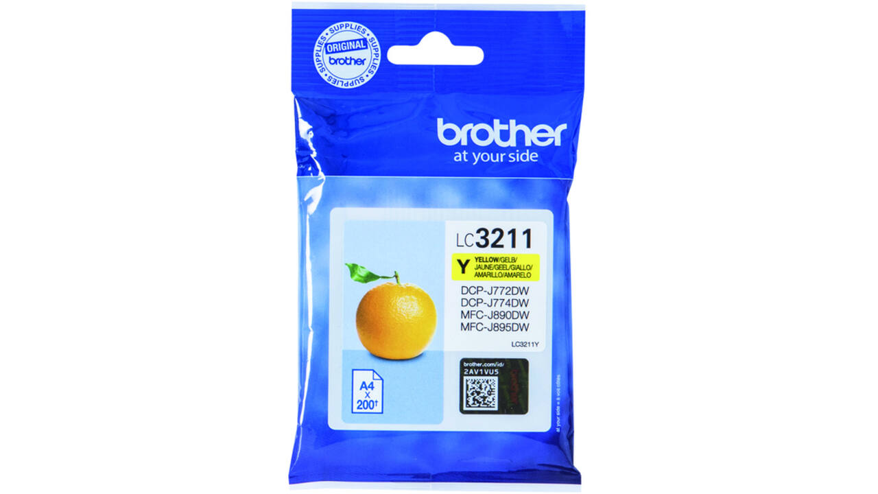 Inktcartridge Brother LC-3211Y geel
