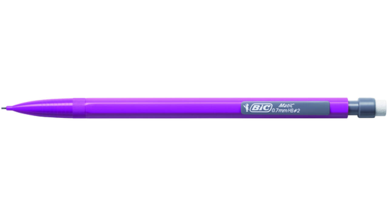 Vulpotlood Bic Matic fun HB 0.7mm blister à 3 stuks