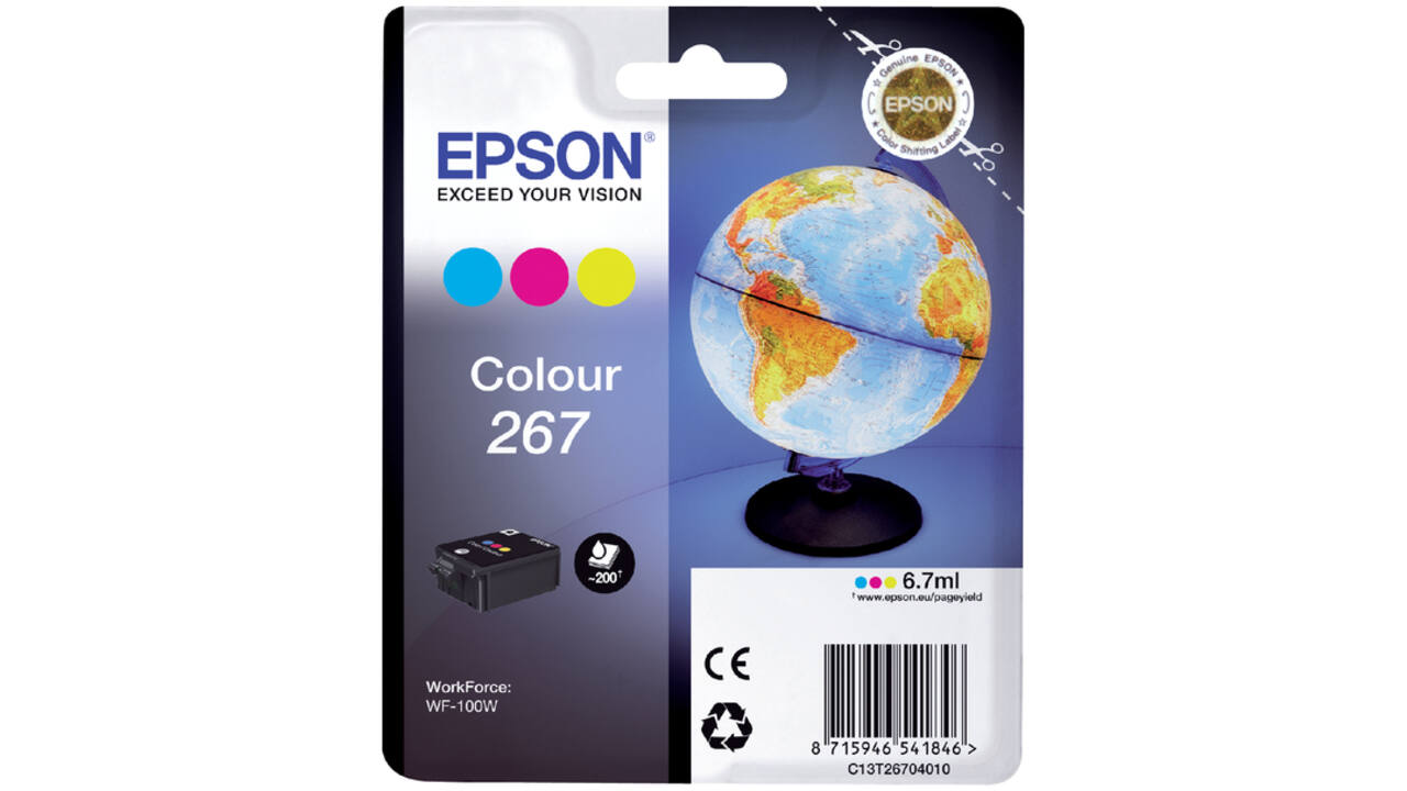 Inktcartridge Epson 267 T2670 3 kleuren