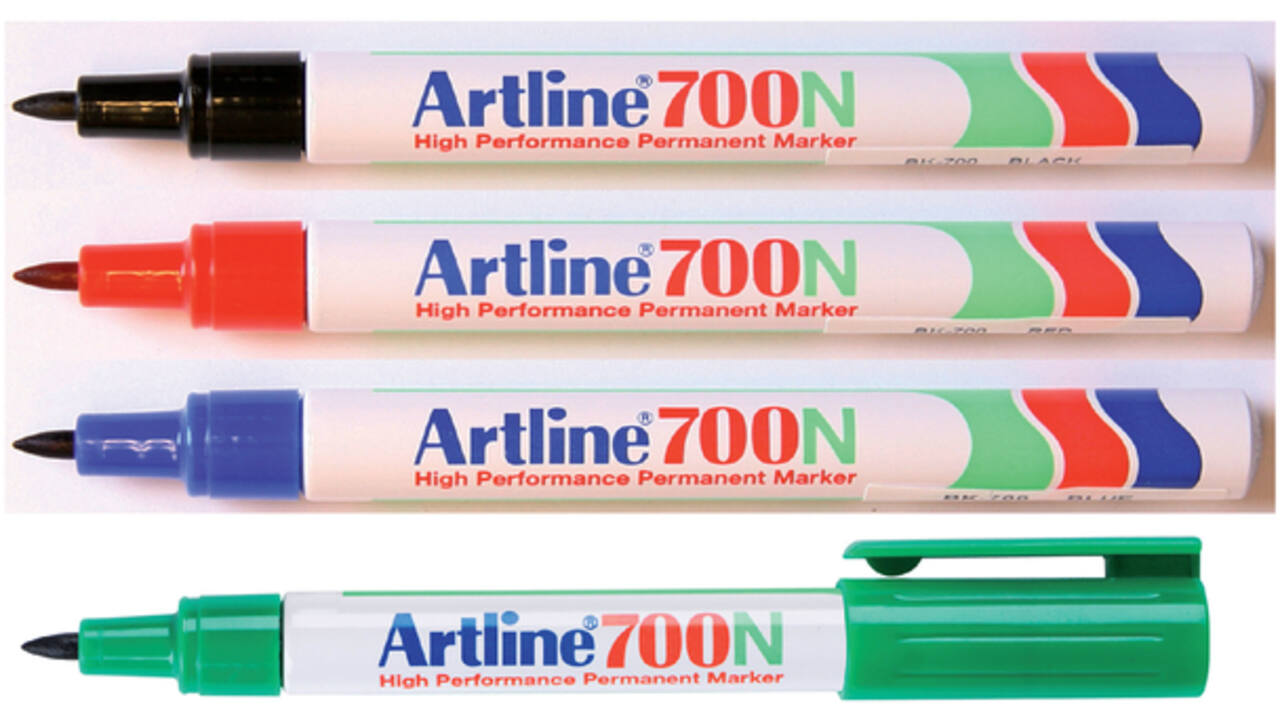 Viltstift Artline 700 rond 0.7mm groen