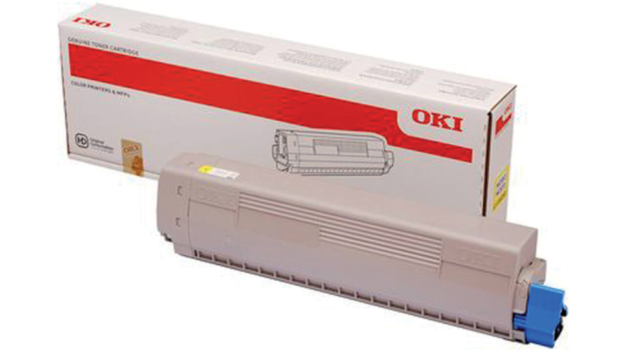 Toner Oki 45862837 geel