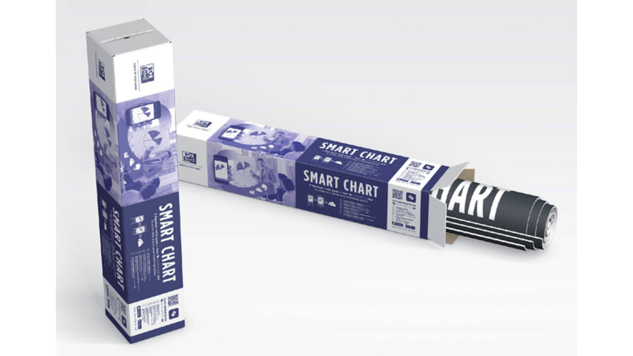 Flipoverpapier Oxford smart 65x98cm blanco 90gram 20vel
