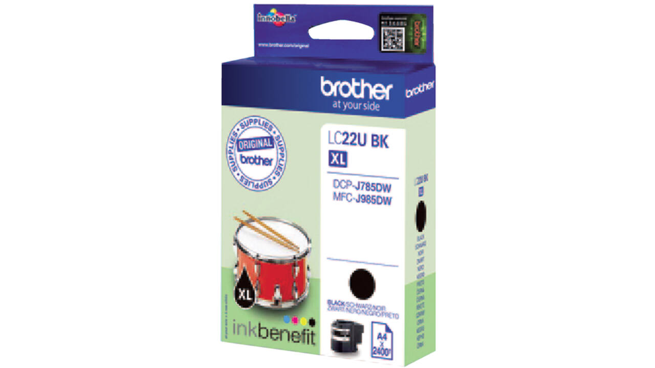 Inktcartridge Brother LC-22UBK zwart