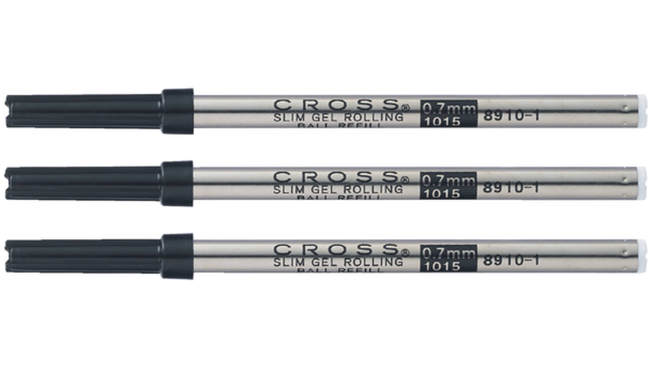 Rollerpenvulling Cross classic century en Click zwart 0.7mm