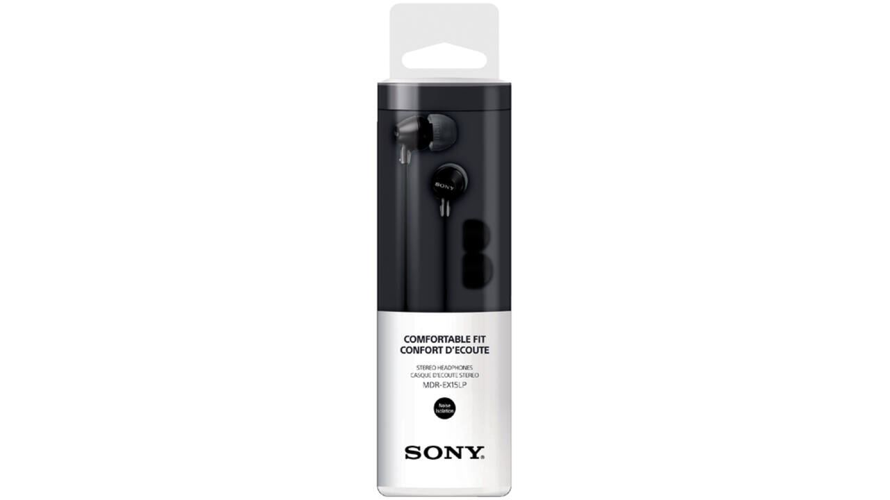 Oortelefoon Sony EX15LP basic zwart