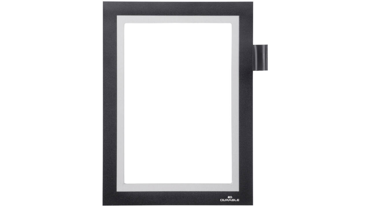 Duraframe Durable 499401 Note A5 zelfklevend zwart