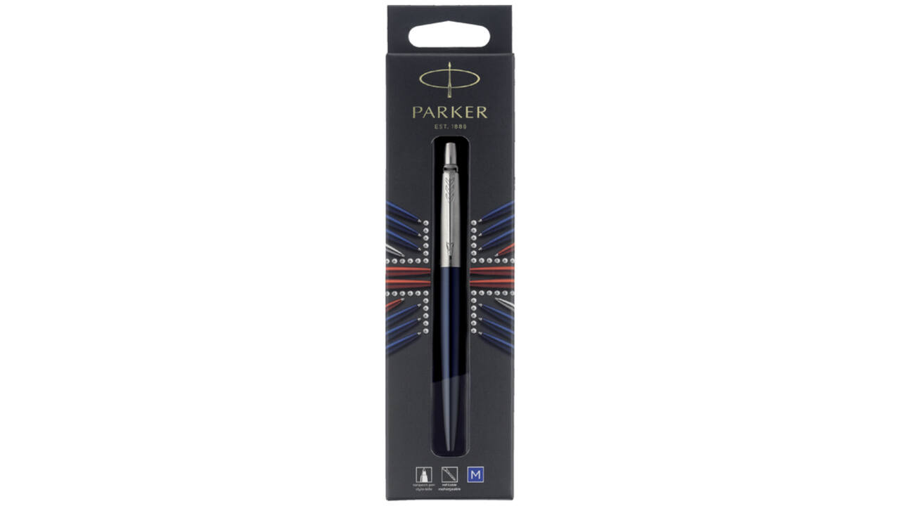 Balpen Parker Jotter Royal blue CT medium blister à 1 stuk
