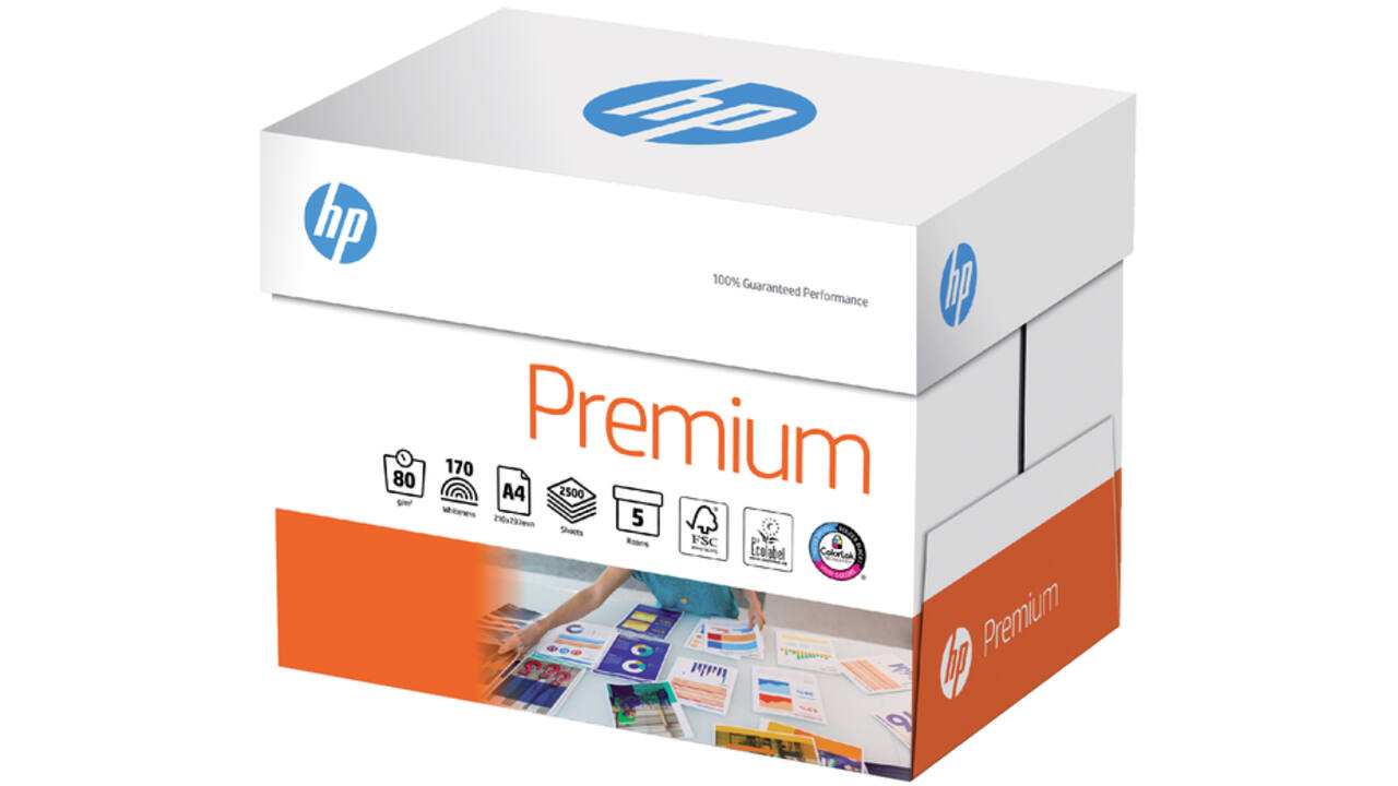 Kopieerpapier HP Premium A4 80gr wit 500vel