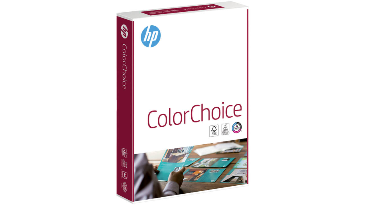 Kleurenlaserpapier HP Color Choice A4 120gr wit 250vel