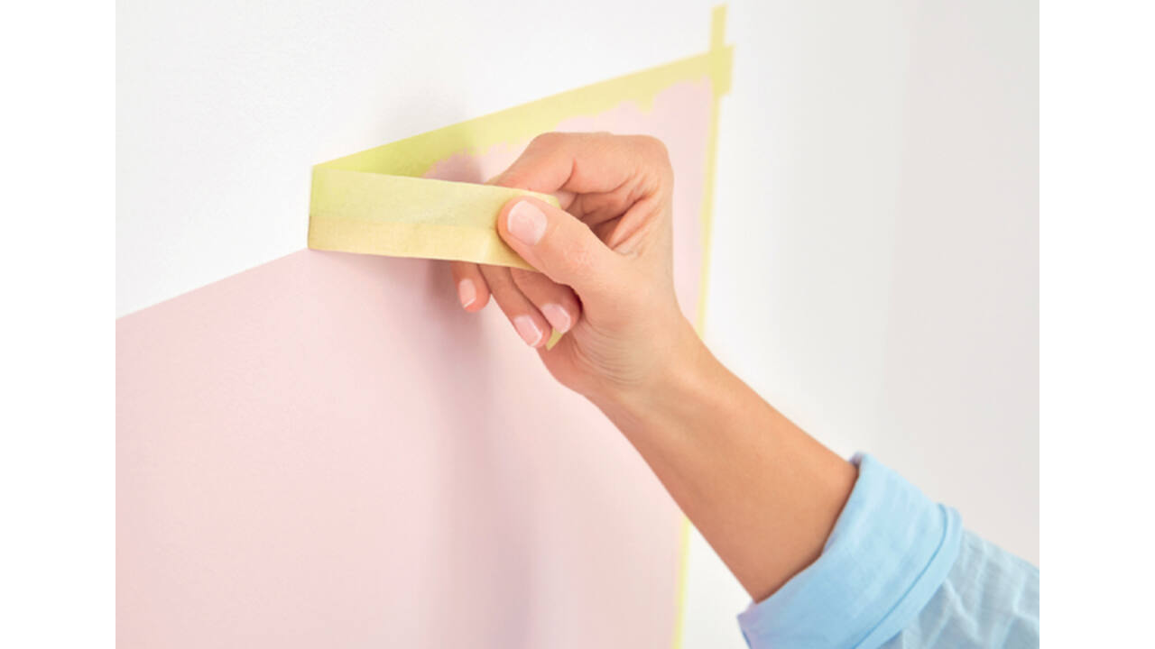 Afplaktape tesa® Professional 25mx38mm geel