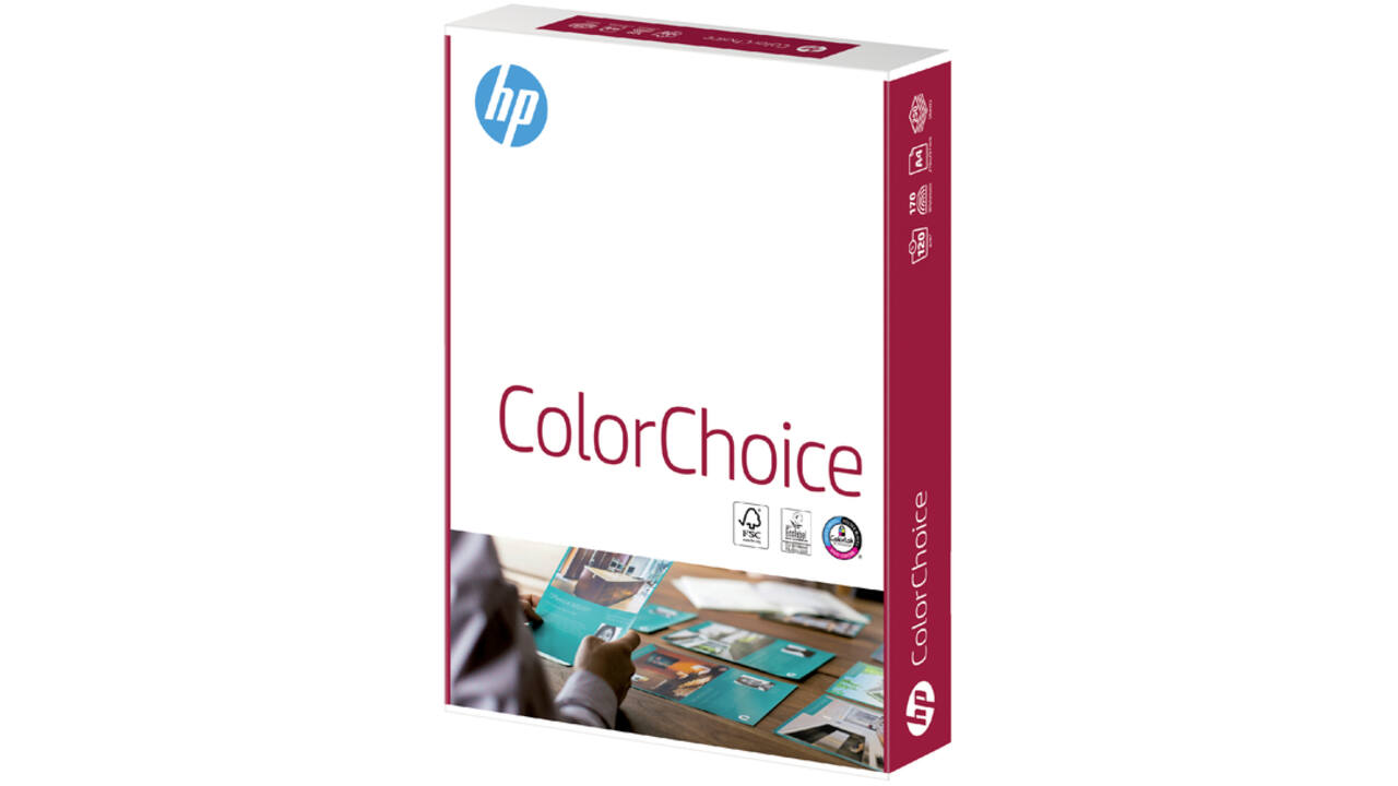 Kleurenlaserpapier HP Color Choice A4 120gr wit 250vel
