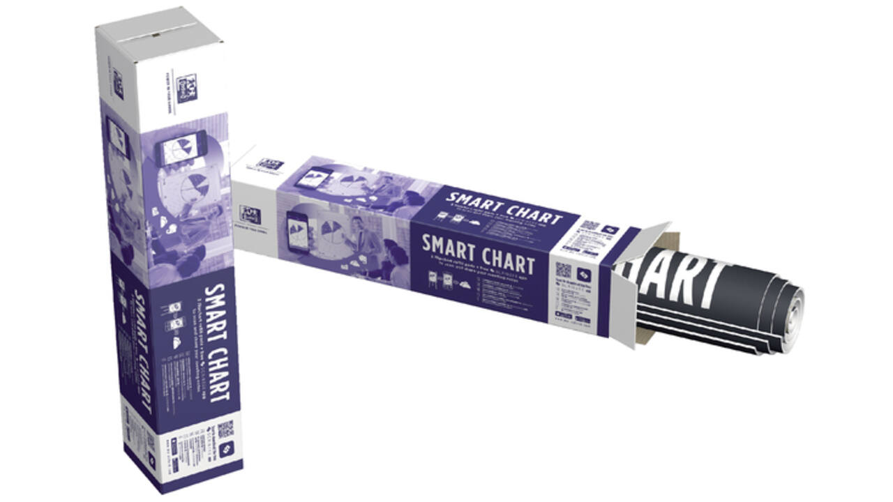Flipoverpapier Oxford smart 60x80cm blanco 90gr 20v