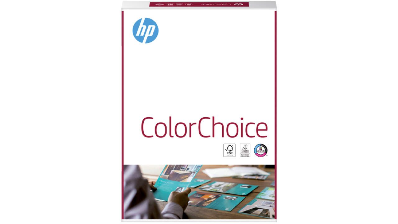 Kleurenlaserpapier HP Color Choice A4 90gr wit 500vel