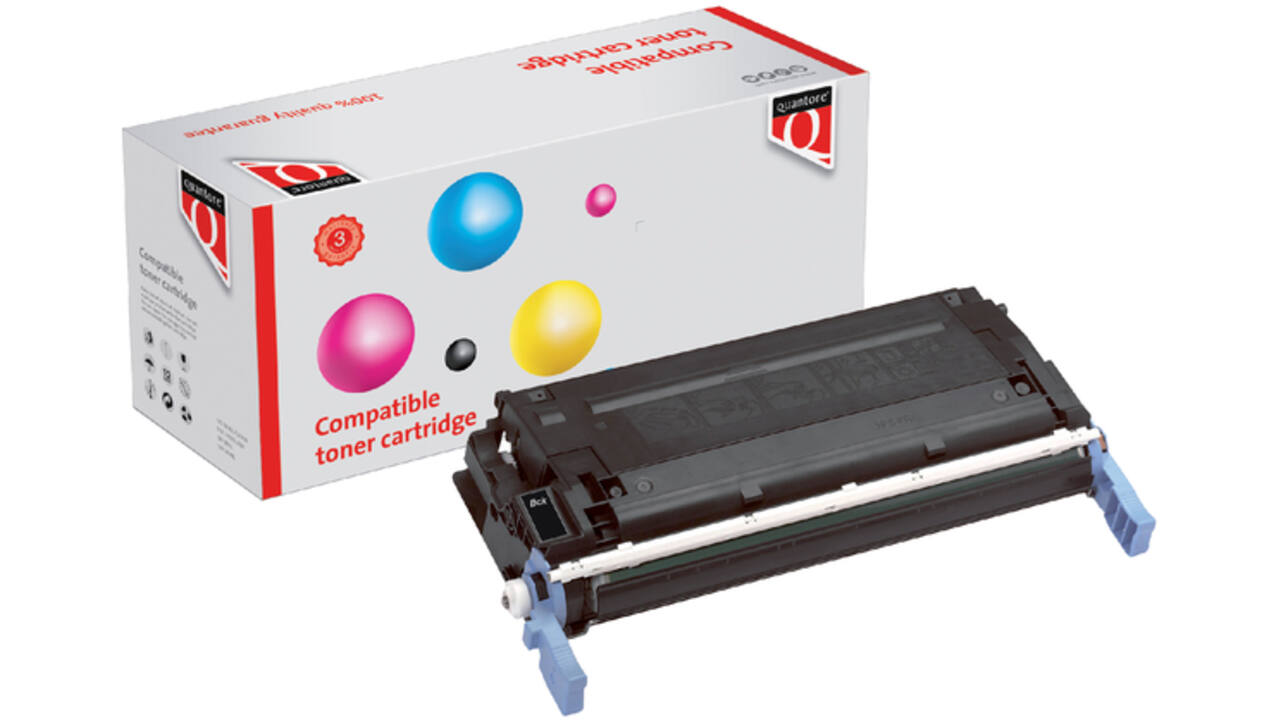 Tonercartridge Quantore alternatief tbv HP C9720A 641A zwart